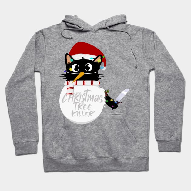 Funny Christmas tree killer Hoodie by Rishirt